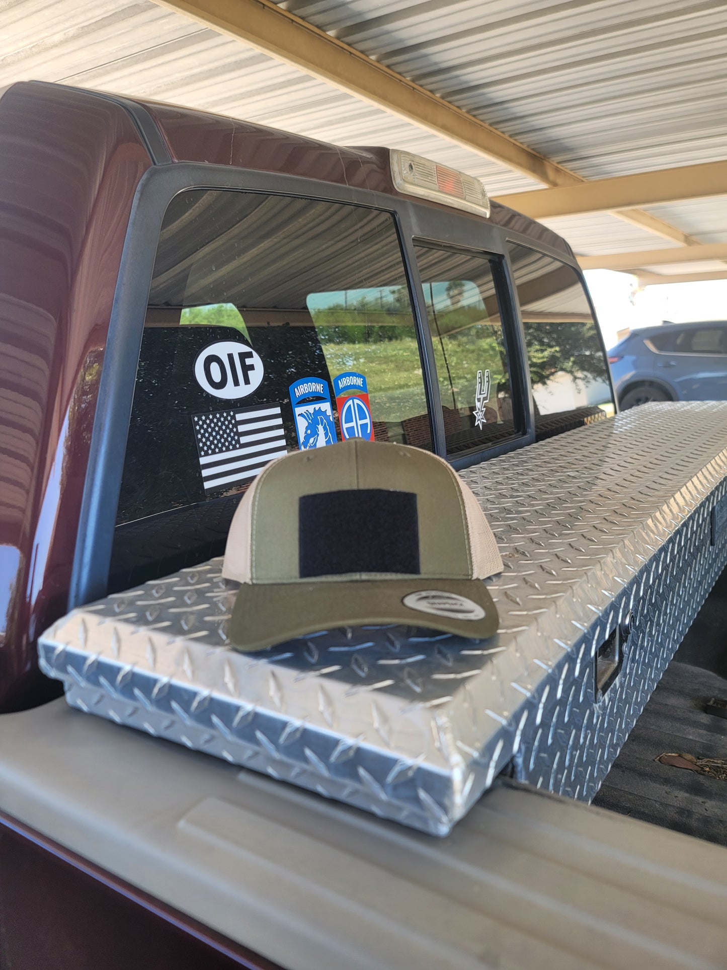 Retro Trucker Cap,  Moss Green/Khaki