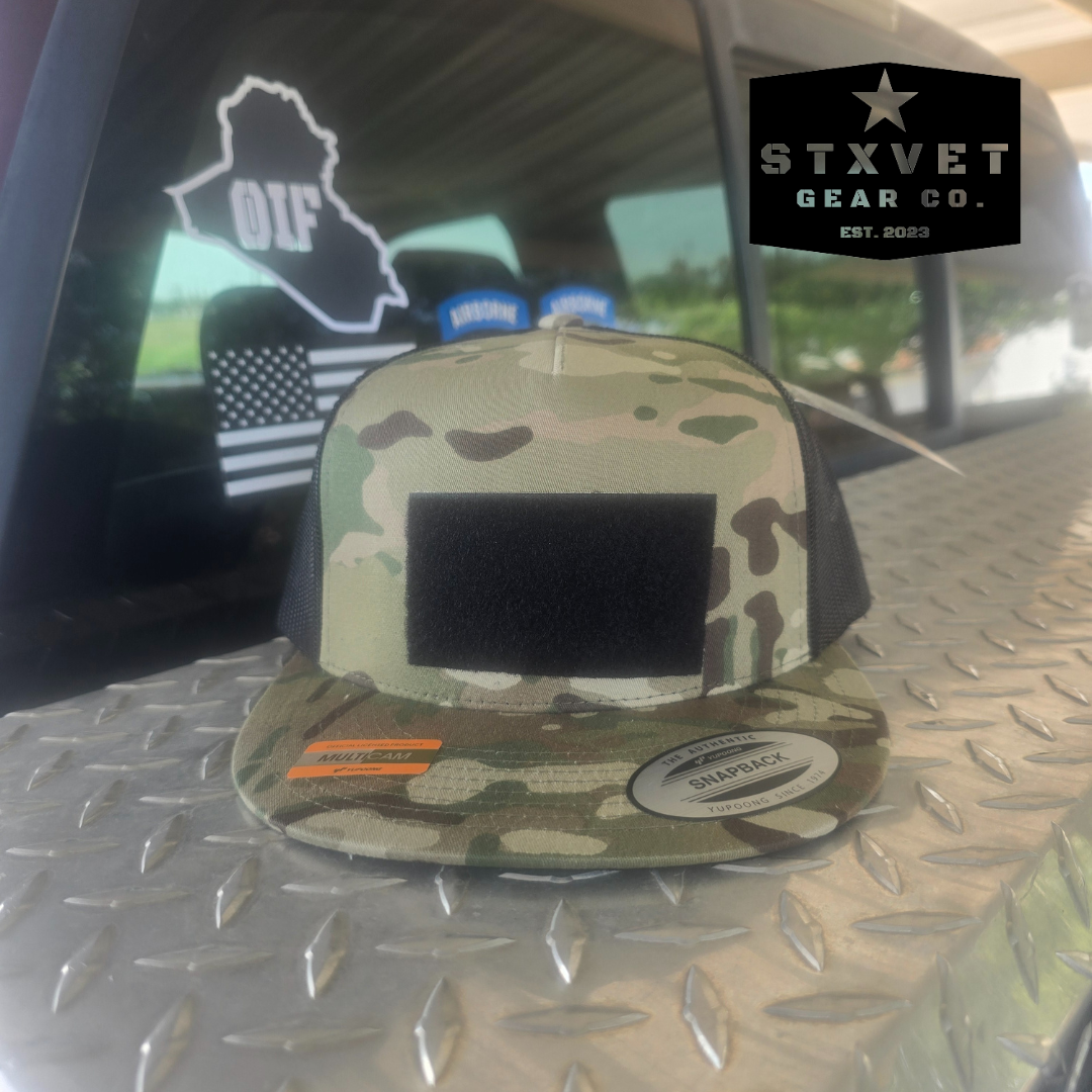 Multicam Trucker cap -  Green/black